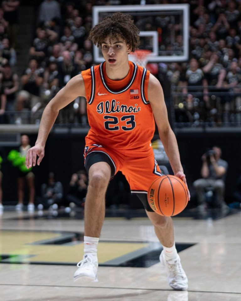 Keaton Wagler points today: How much did Illinois star score vs Purdue?