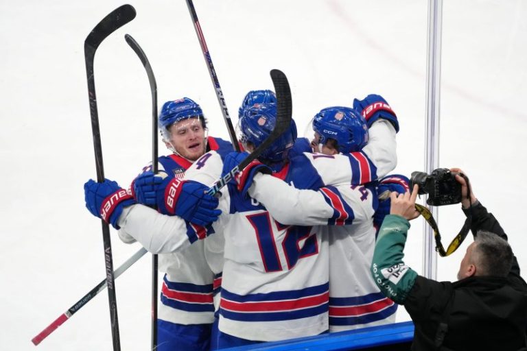 WATCH: How fans celebrated USA hockey’s gold medal win over Canada