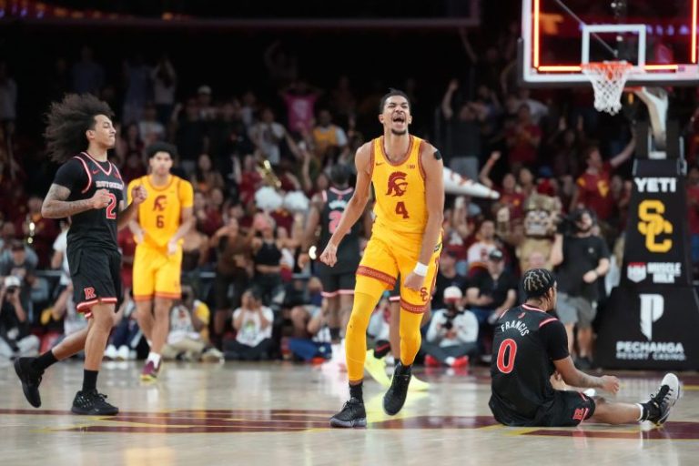 Why did Chad Baker-Mazara depart USC basketball?